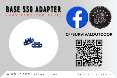 Base 550 Adapter (#05 Anodized)