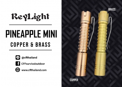 ReyLight Pineapple mini Copper &amp; Brass Frag