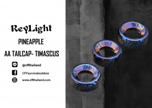 ReyLight Pineapple AA Tailcap - Timascus