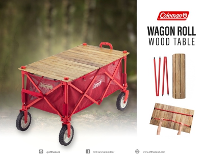 CM. Wagon Roll Wood Table