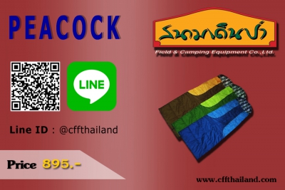 สนามเดินป่า ถุงนอน Peacock