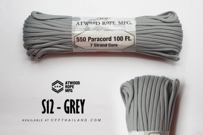 Paracord 550 S12-Grey