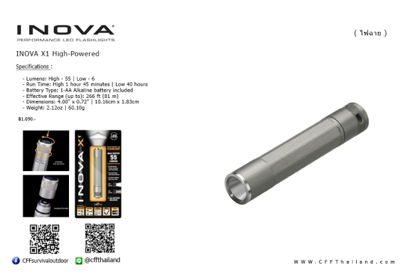 INOVA X1 High-Powered...